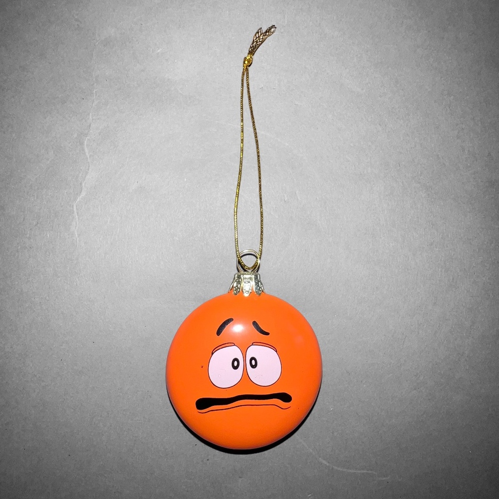 Orange M&M Ornament